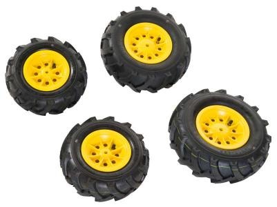Rolly Toys 409860 4 Luchtbanden voor RollyJunior en RollyFarmtrac Tractoren Geel