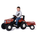 traptractor RollyFarmtrac Fiat Centenario rood