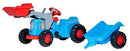Rolly Toys 630042 RollyKiddy Classic Tractor met Lader en Aanhanger
