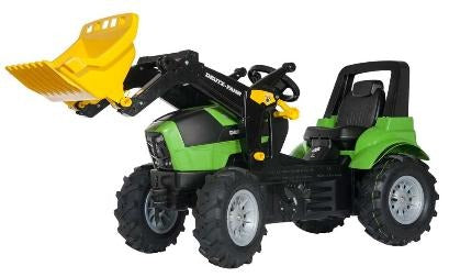 Rolly Toys 710133 RollyFarmtrac Deutz-Fahr Agrotron X720 Traptractor met Luchtbanden Lader