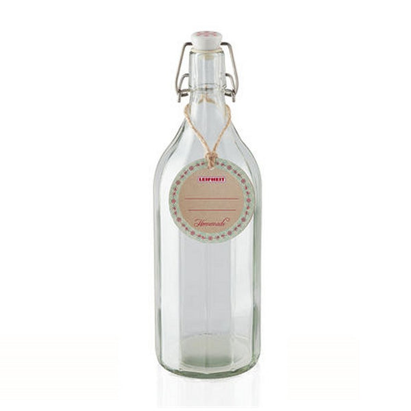 Leifheit 3179 Facette Fles 1.0L Glas/RVS