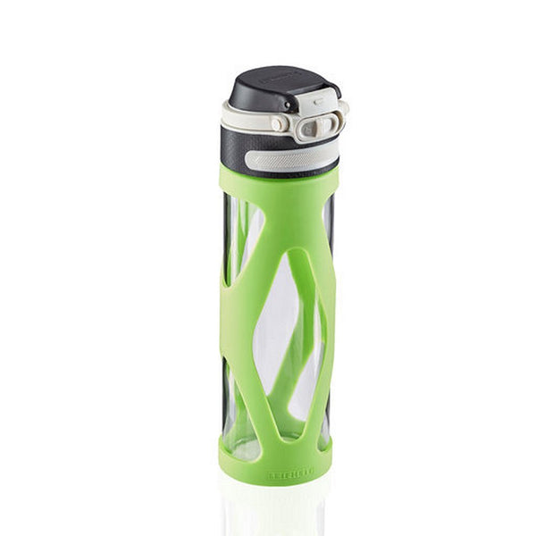 Leifheit 3260 Flip Glazen Drinkfles 600 ml Groen
