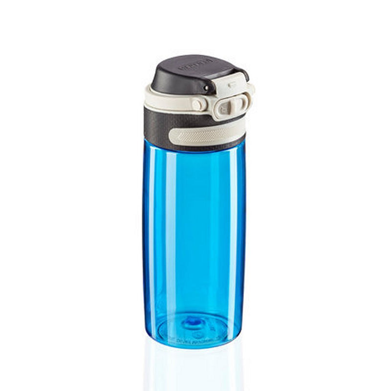 Leifheit 3266 Flip Tritan Drinkfles 550 ml Lichtblauw