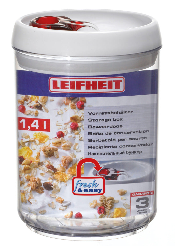 Leifheit 31202 Voorraadbus Fresh & Easy Rond 1,4 L