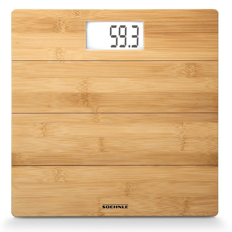 Soehnle 63844 Bamboo Natural Digitale Personenweegschaal