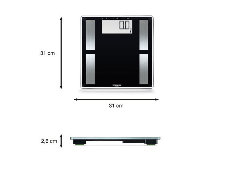 Soehnle Digitale BT Personenweegschaal Shape Connect 50