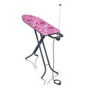 Leifheit 72445 Air Board M Compact Plus Strijkplank 120x38 cm Grijs/Roze