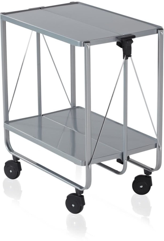 Leifheit 74291 Rolwagen Ruimtebesparend Zilver