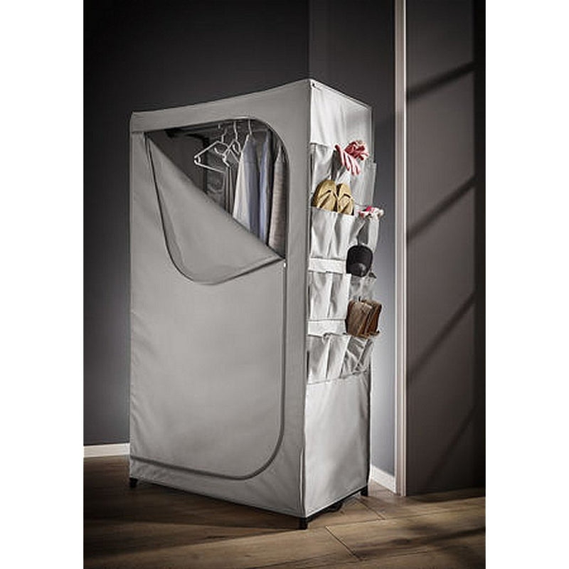 Leifheit 80002 Garderobekast 90x50x160 cm Grijs