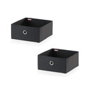 Leifheit 80007 Small Box Set 27.5x28x13 cm 2 Stuks Zwart