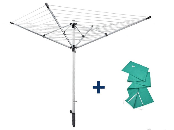 Leifheit 85281 Droogmolen LinoLift 600 Evo 60 m Drooglengte Zilver