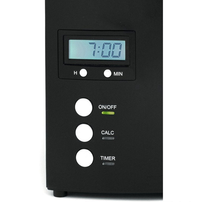 Melitta 6613648 Optima Timer Koffiezetapparaat Zwart/RVS