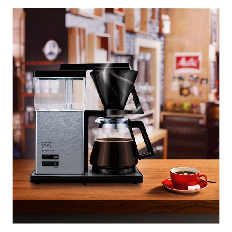 Melitta AromaSignature Koffiezetapparaat RVS/Zwart