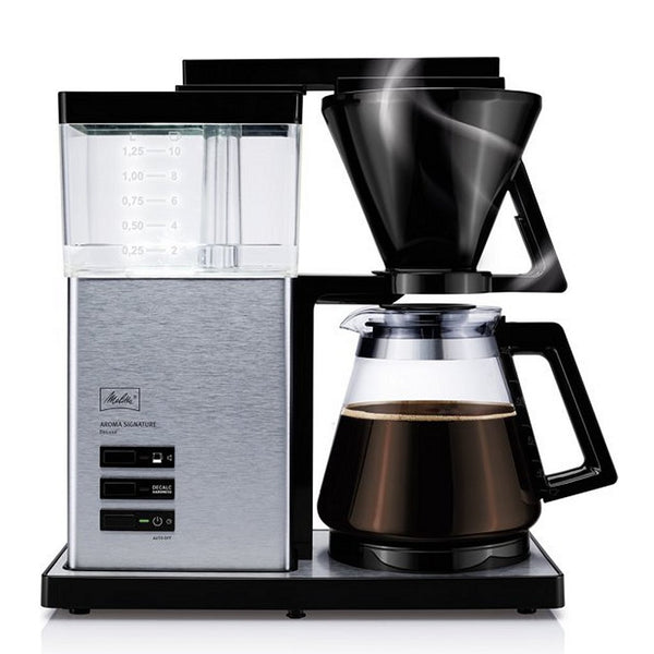 Melitta AromaSignature DeLuxe Koffiezetapparaat Zwart/RVS