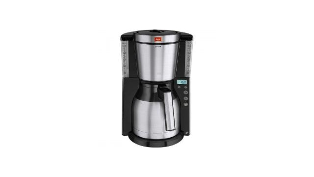 Melitta LOOK IV Therm Timer Koffiezetapparaat Zwart/RVS