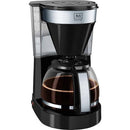 Melitta 1023-04 Easy Top II Koffiezetapparaat Zwart/RVS