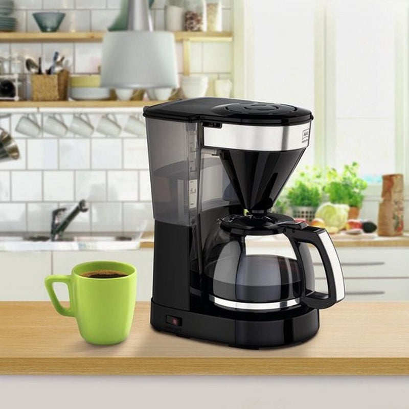 Melitta 1023-04 Easy Top II Koffiezetapparaat Zwart/RVS