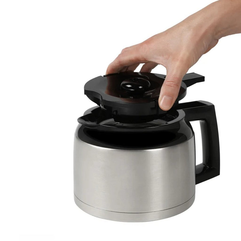Melitta AromaFresh Therm Koffiezetapparaat RVS/Zwart