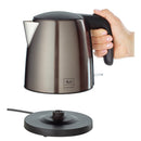 Melitta 1018-06 Prime Aqua Mini Waterkoker 1L 2200W Grijs Metallic/Zwart