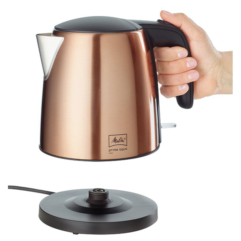 Melitta 1018-05 Prime Aqua Mini Waterkoker 1L 2200W Koper/Zwart