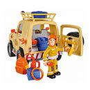 Simba Brandweerman Sam Jeep 4x4 + Figuur en Licht