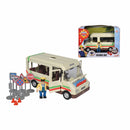 Simba Brandweerman Sam Trevors Bus met Figuur + Licht