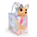 Chi Chi Love Shimmer Knuffelhond in Tas