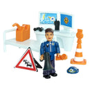 Dickie Toys Brandweerman Sam Politiebureau + Licht en Geluid