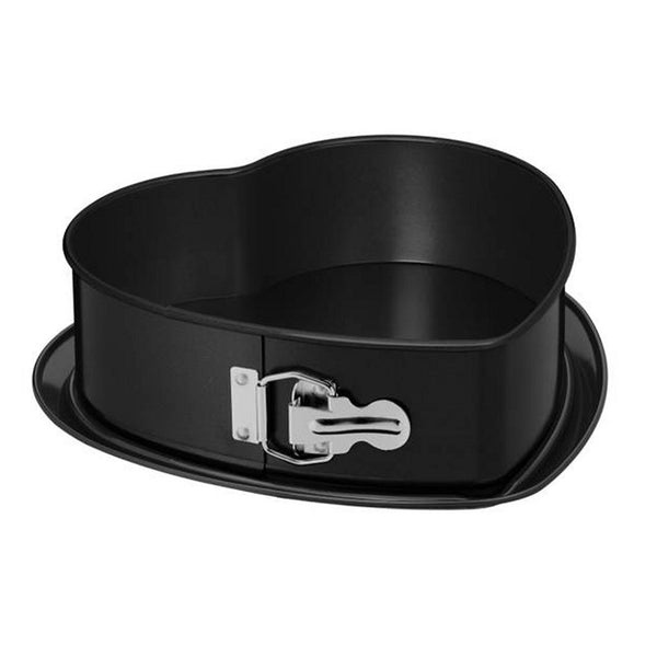 Kaiser 2300659701 Inspiration Springvorm Hart 25x26x7 cm Zwart