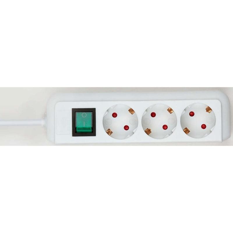 Brennenstuhl 1152320015 Eco-line 3-voudige Stekkerdoos (stekkerblok Met Hogere Contactbescherming,