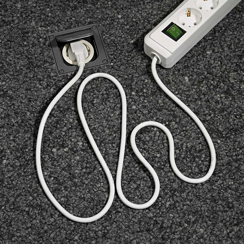 Brennenstuhl 1152320015 Eco-line 3-voudige Stekkerdoos (stekkerblok Met Hogere Contactbescherming,