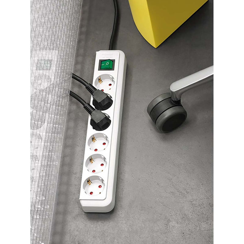 Brennenstuhl 1159520015 Eco-line 6-voudige Stekkerdoos (verdeeldoos Met Schakelaar En 1,50 M Kabel)
