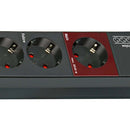 Brennenstuhl BN-1159490966 Secure-tec, Stekkerdoos 6-voudig Met Overspanningsbeveiliging En Main-fo