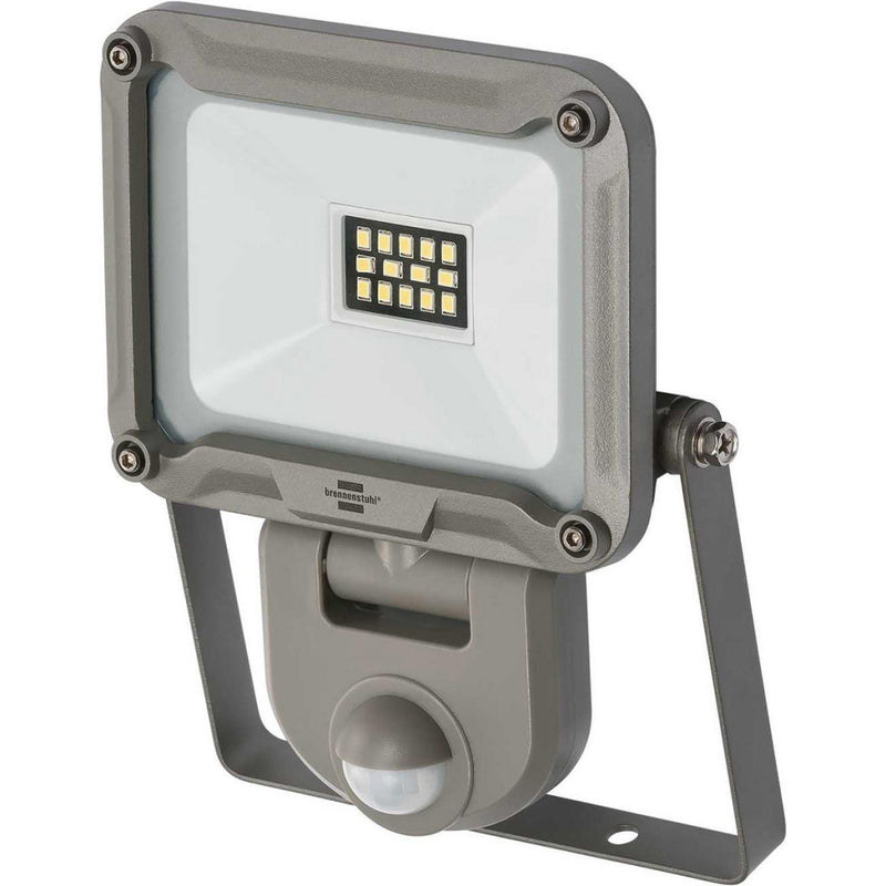 Brennenstuhl 1171250132 Led Floodlight Met Sensor 10 W 900 Lm Grijs