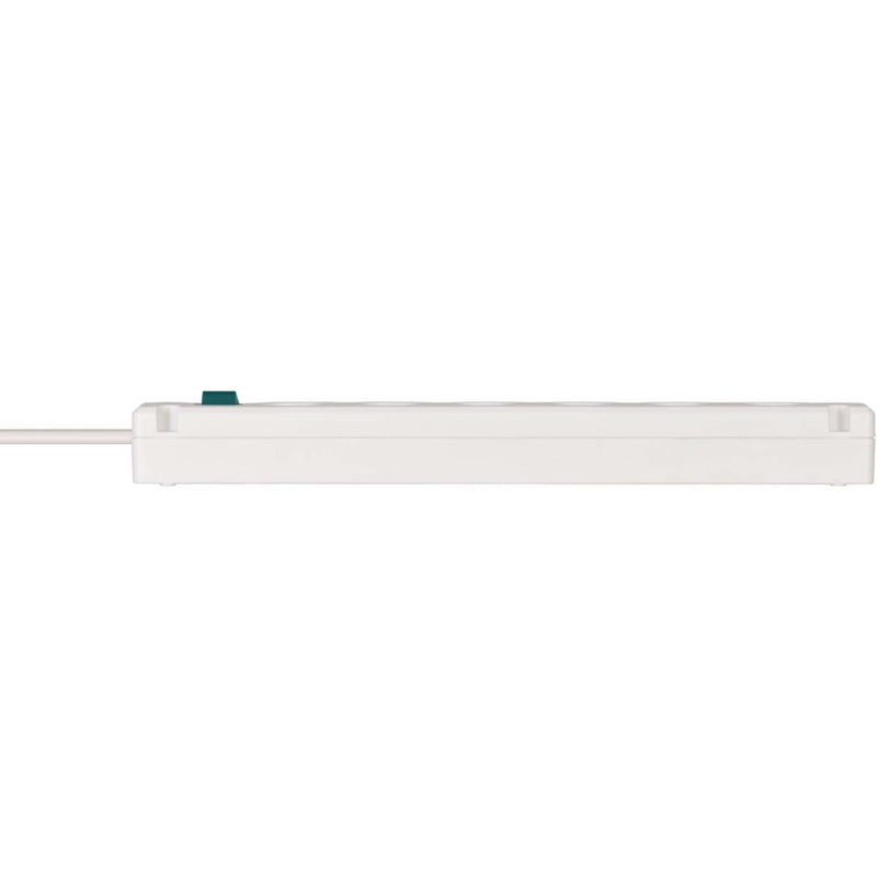 Brennenstuhl Bremounta 5-weg Stekkerdoos + 2 USB Poorten Wit 3M H05VV-F 3G1.5