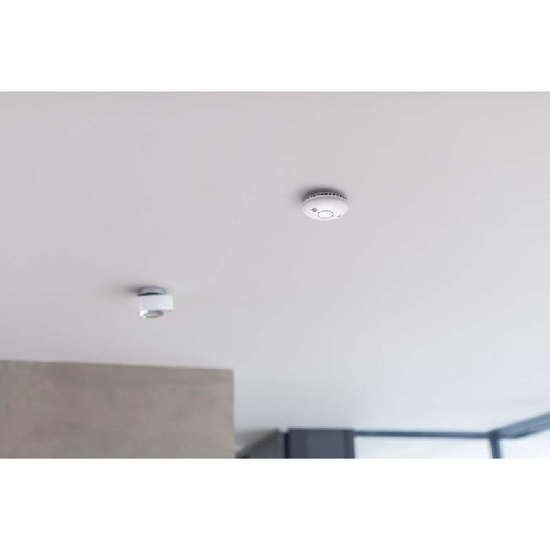 Brennenstuhl 1290090 &reg;connect Slimme Rook- En Hittemelders Wrhm01 Met App-melding En Doordringe