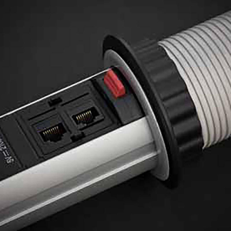 Brennenstuhl BN-1396200023 Tower Power 3x Schuko 2x Usb 2x Cat-6