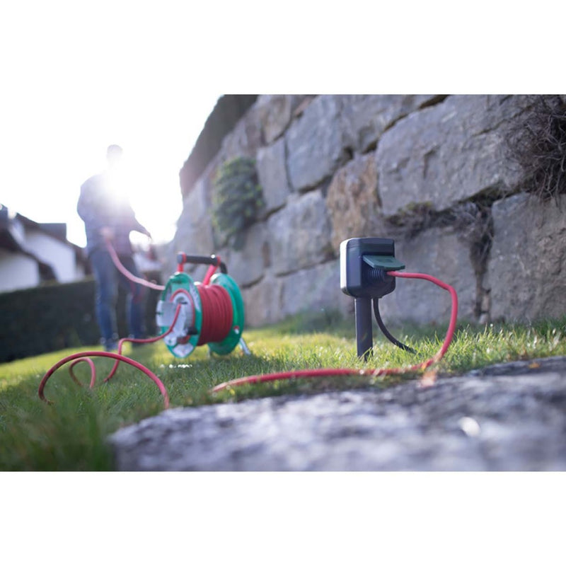 Brennenstuhl 1154540600 &reg;connect Slimme Buitenstopcontact 2-voudig / Slimme Stekkerdoos Voor Bu