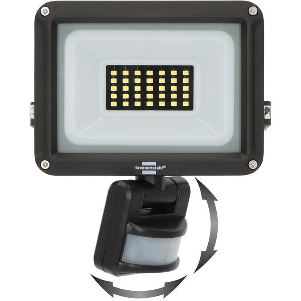 Brennenstuhl 1171250242 Led Spotlight Jaro 3060 P (led Floodlight Voor Wandmontage Voor Buiten Ip65