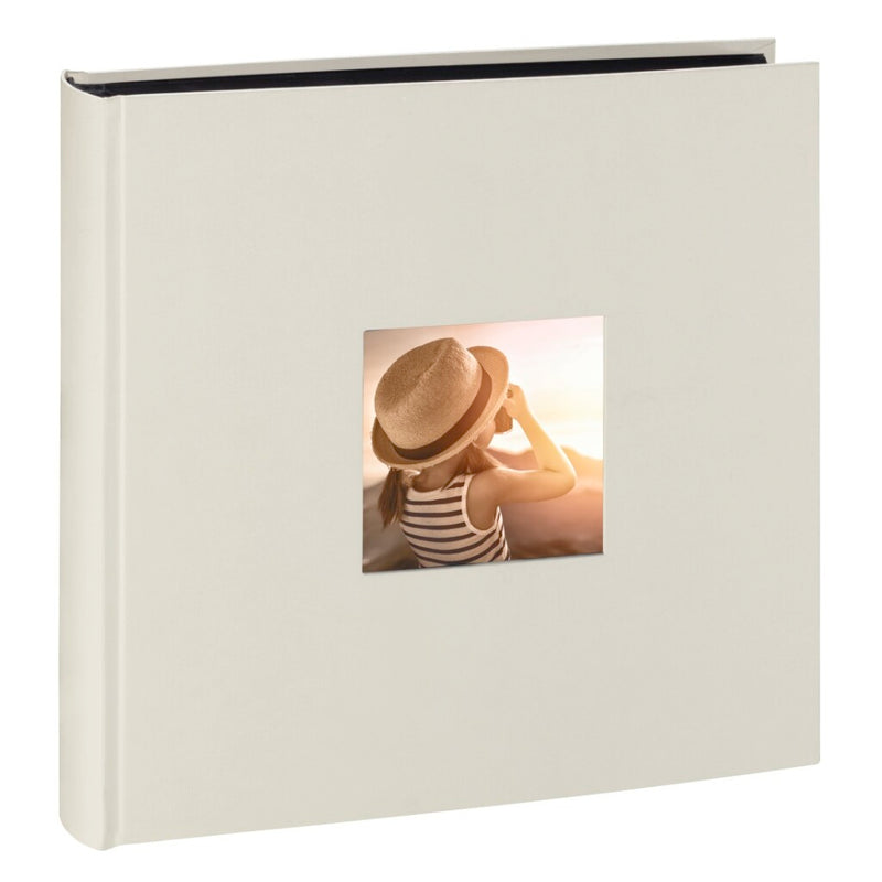 Hama Album XL Fine Art 30x30 Cm 100 Zwarte Pagina's Krijt