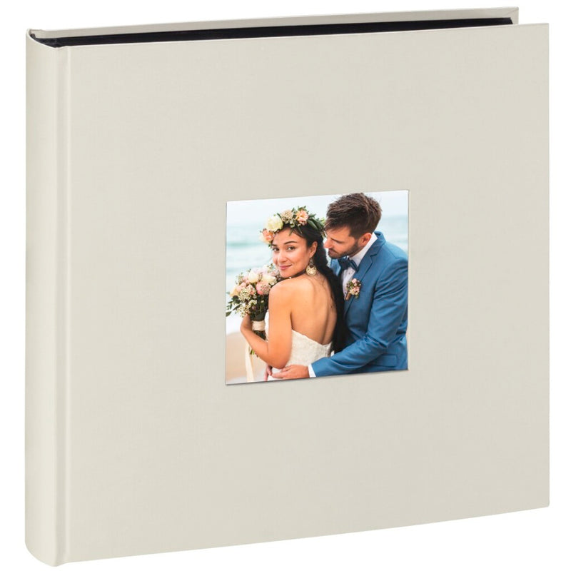 Hama Album XL Fine Art 30x30 Cm 100 Zwarte Pagina's Krijt