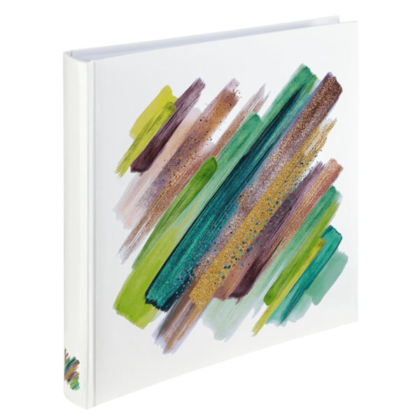 Hama Album XL Brushstroke 30x30 Cm 80 Witte Pagina's Groen