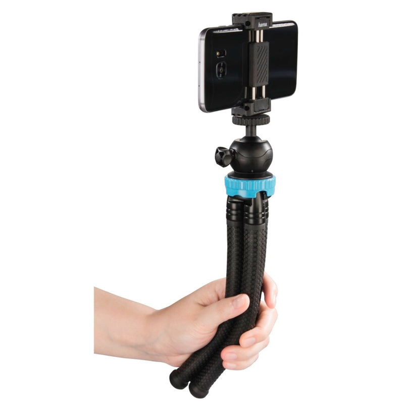 Hama Statief FlexPro Voor Smartphone GoPro En Fotocamera's 27 Cm Blauw