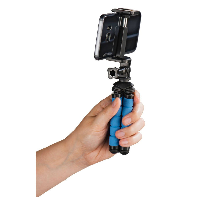 Hama Ministatief Flex Voor Smartphone En GoPro 14 Cm Blauw
