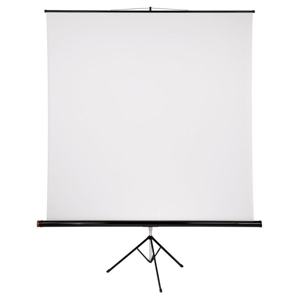 Hama Mobiel Projectie Scherm 125x125cm Wit/Zilver