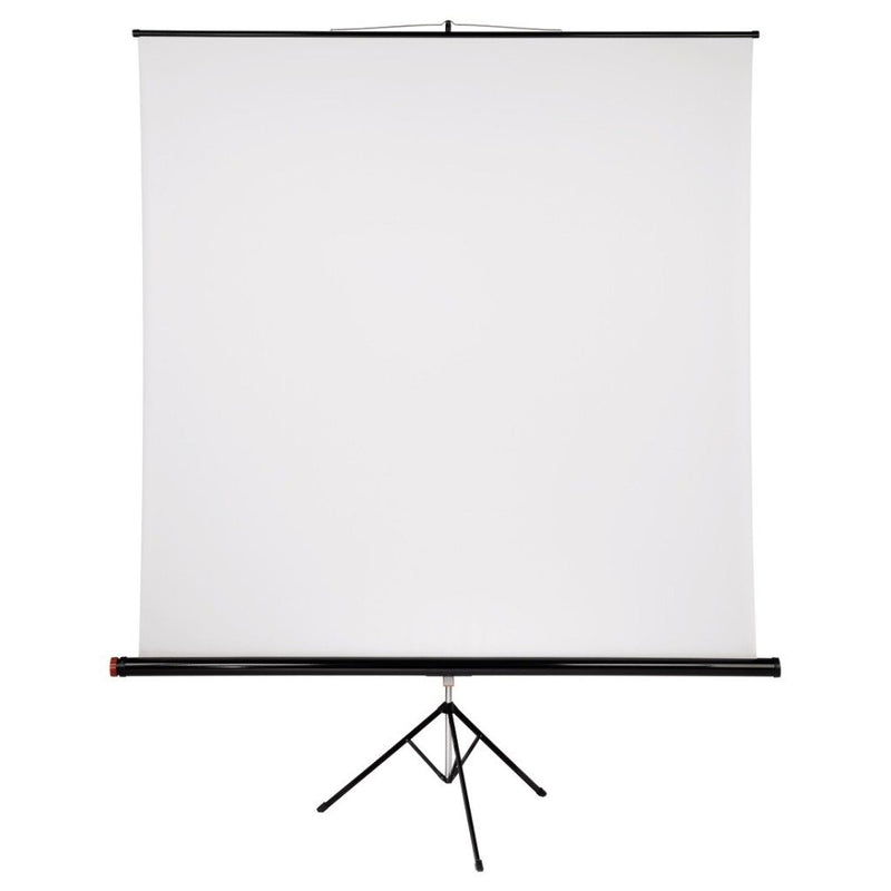 Hama Mobiel Projectie Scherm 125x125cm Wit/Zilver