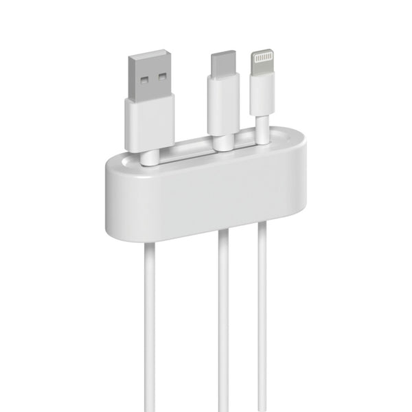 Hama Kabelhouder Zelfklevend 2 Stuks Wit