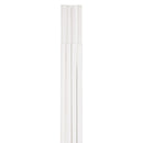 Hama PVC-kabelkanaal Halfrond 100/1,1/1,0 Cm Wit 4 Stuks