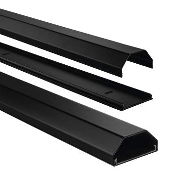 Hama Aluminium Kanaal 1.1 m 50 mm Zwart