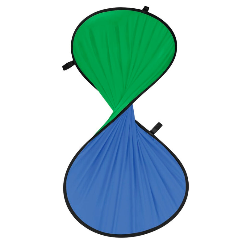 Hama Inklapbare Achtergrond 2in1 Groen/Blauw 150x200 cm